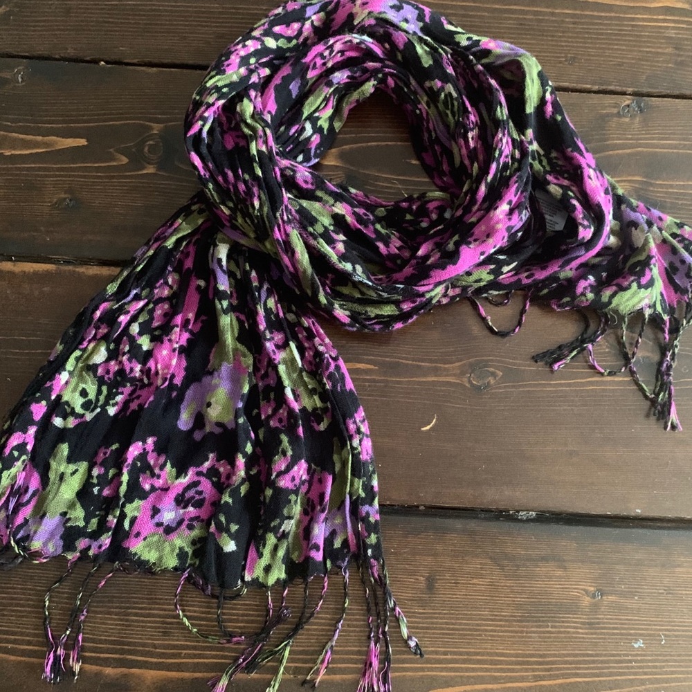 Floral scarf